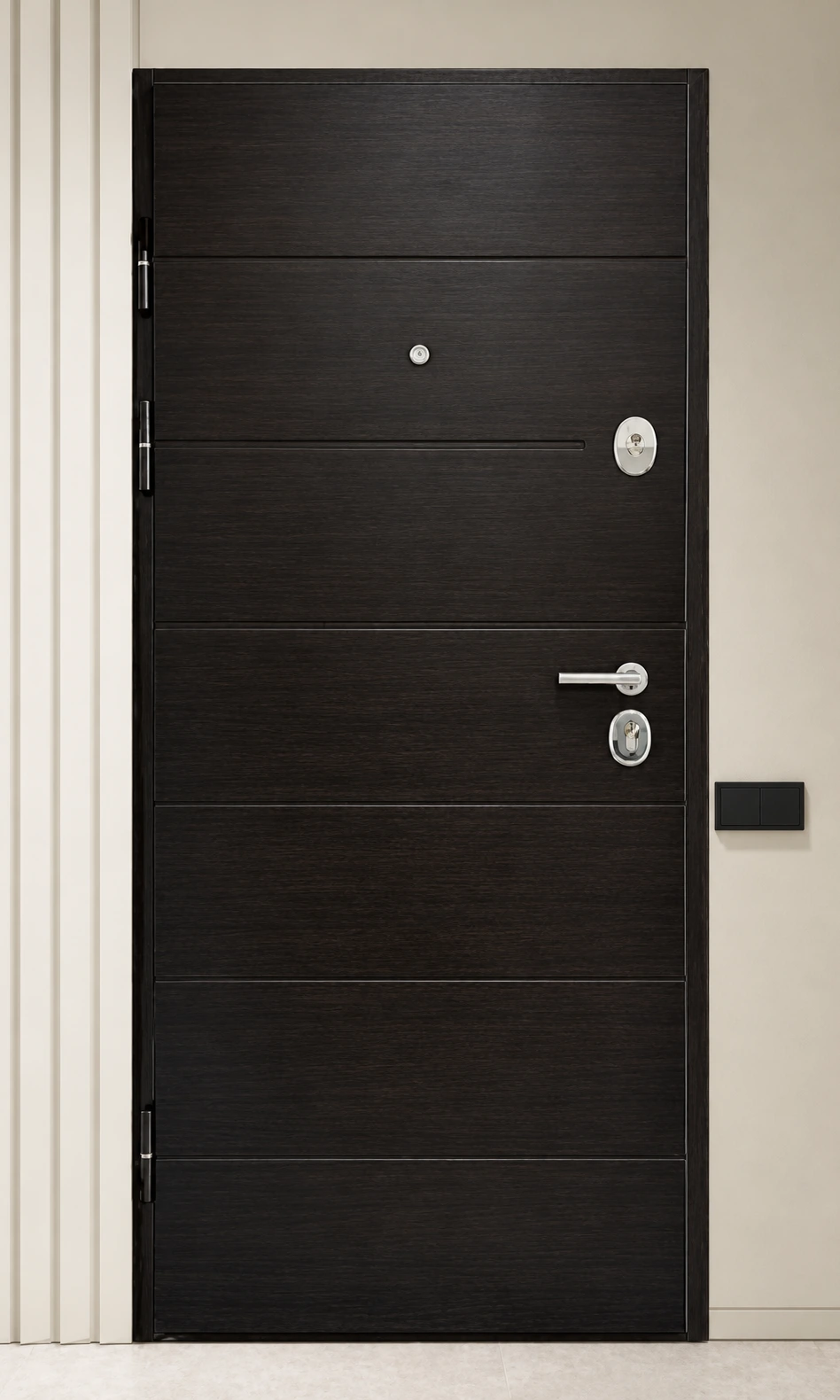 Sigurnosna vrata Deluxe wenge
